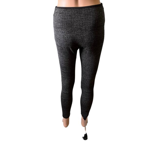 Lysse Blk/Gray Yoga Leggings Small Space Dye Athleisure Athletic Workout EUC! - Picture 3 of 5